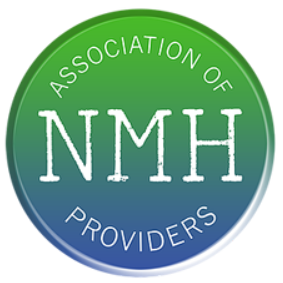 Logo stating that this business is in association of the non-medical help providers 