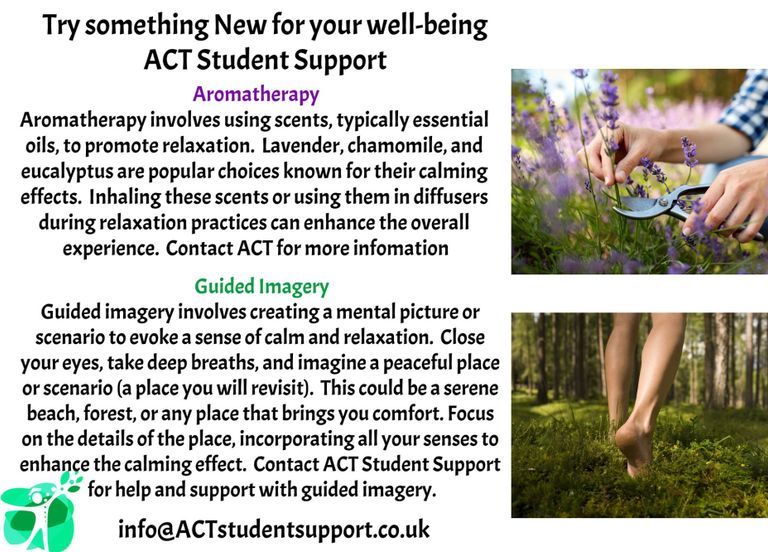 Well-being idea giving a self-care tip of the year which is to create a mini-garden